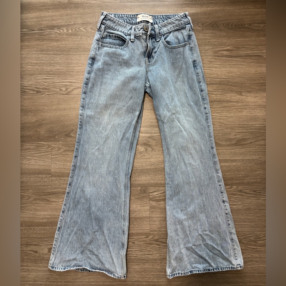Hollister Light Wash Flare Jeans
